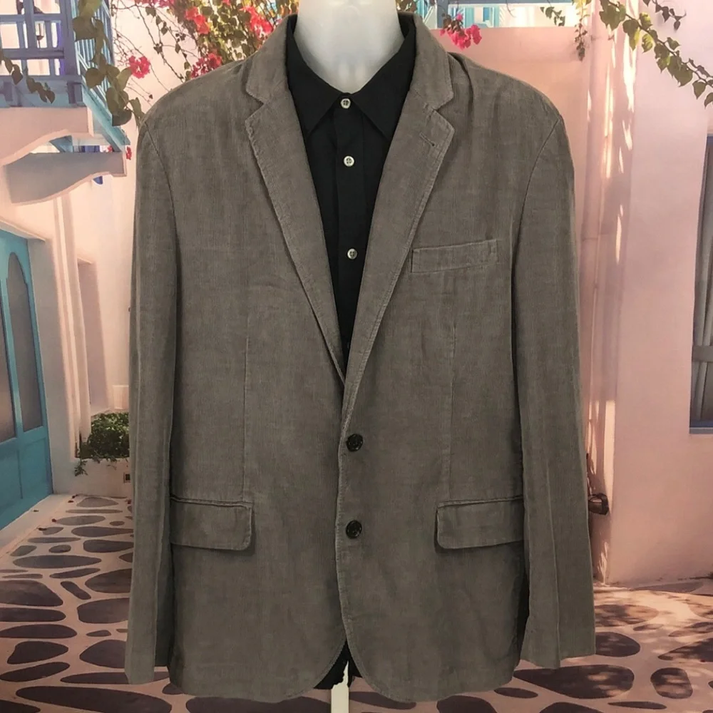 NWT J. Crew Gray Corduroy Blazer